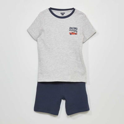Patterned pyjama set - Two-piece set GR_RACING
