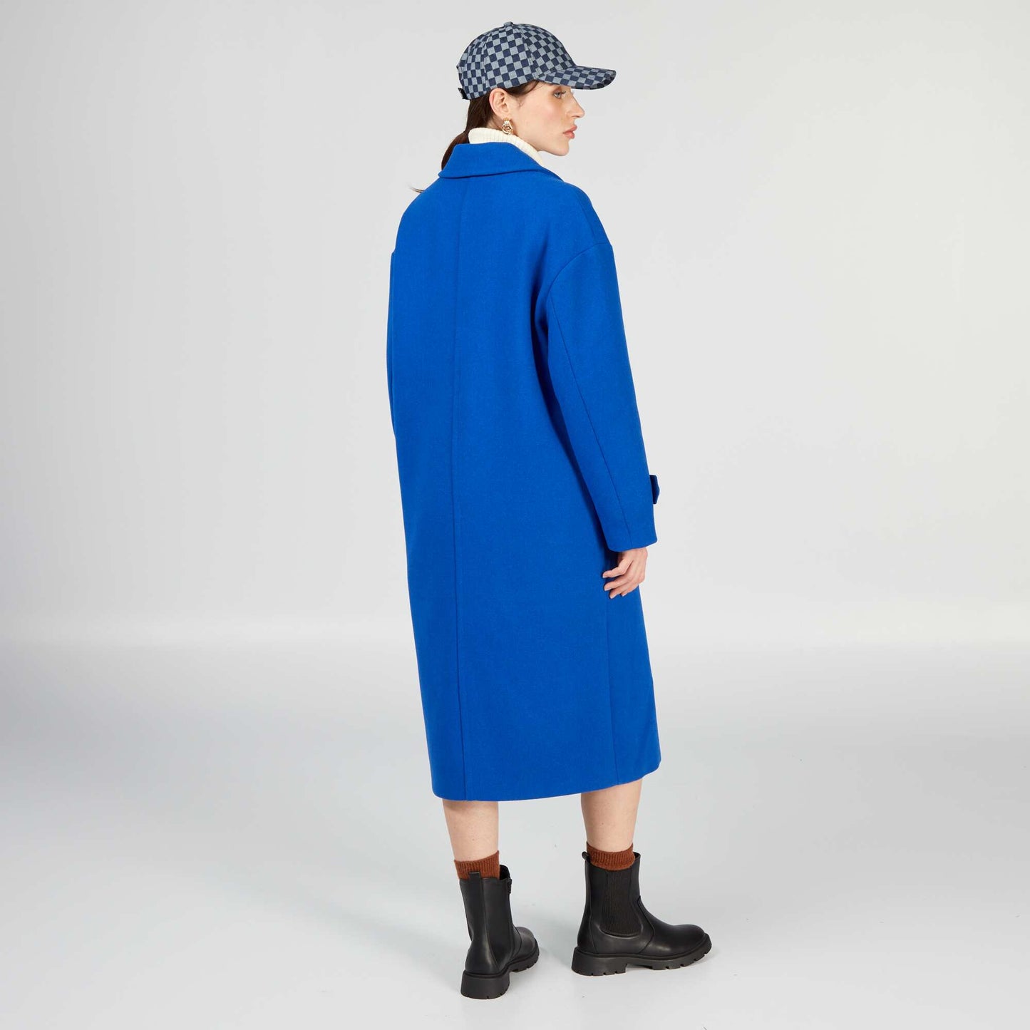 Long coat BLUE ELEC