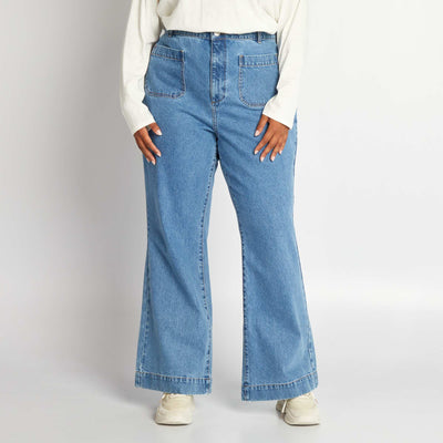 High-rise flared jeans STON1