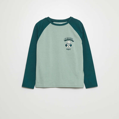Seoul long-sleeved T-shirt GREEN