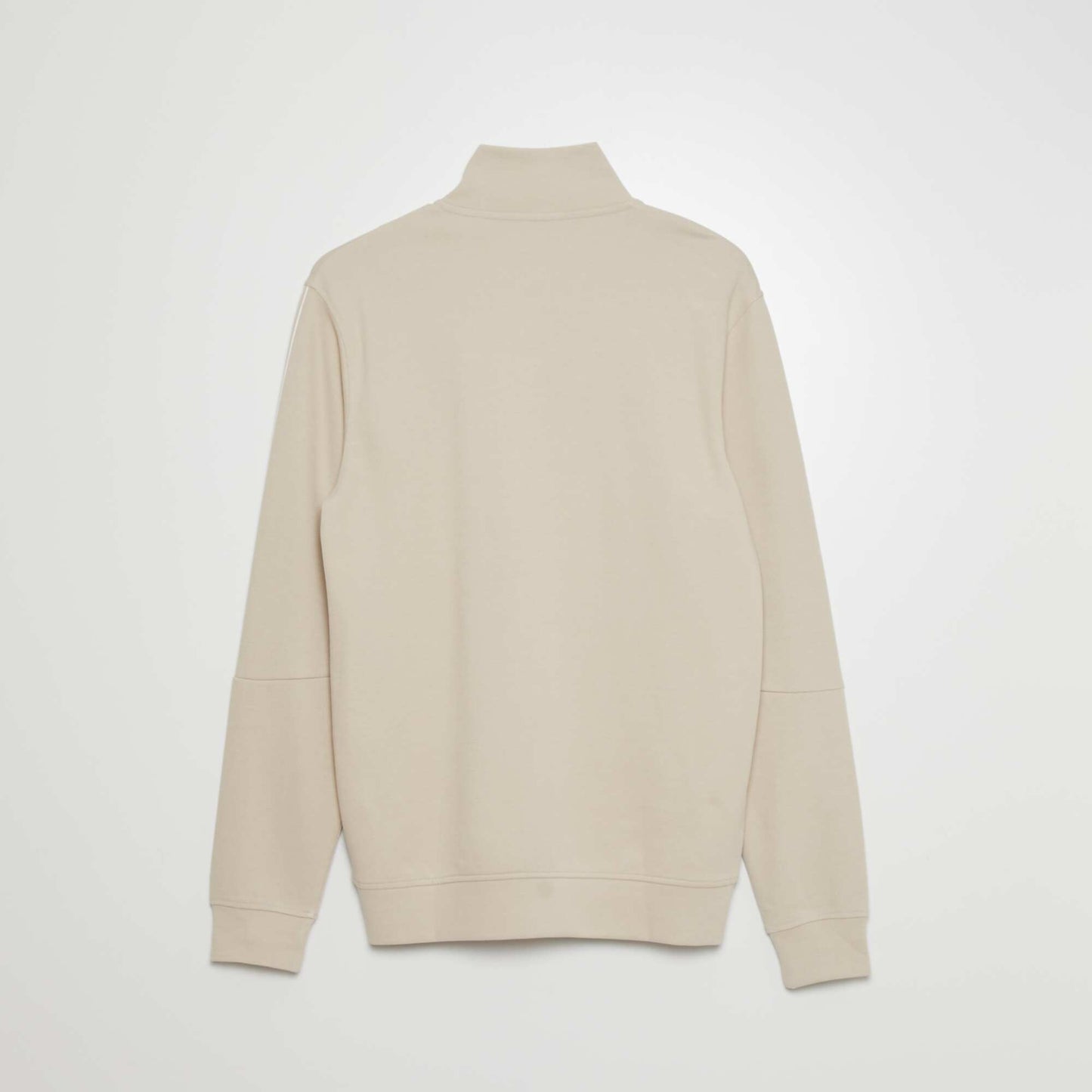 Sweater with inspiring lettering BEIGE